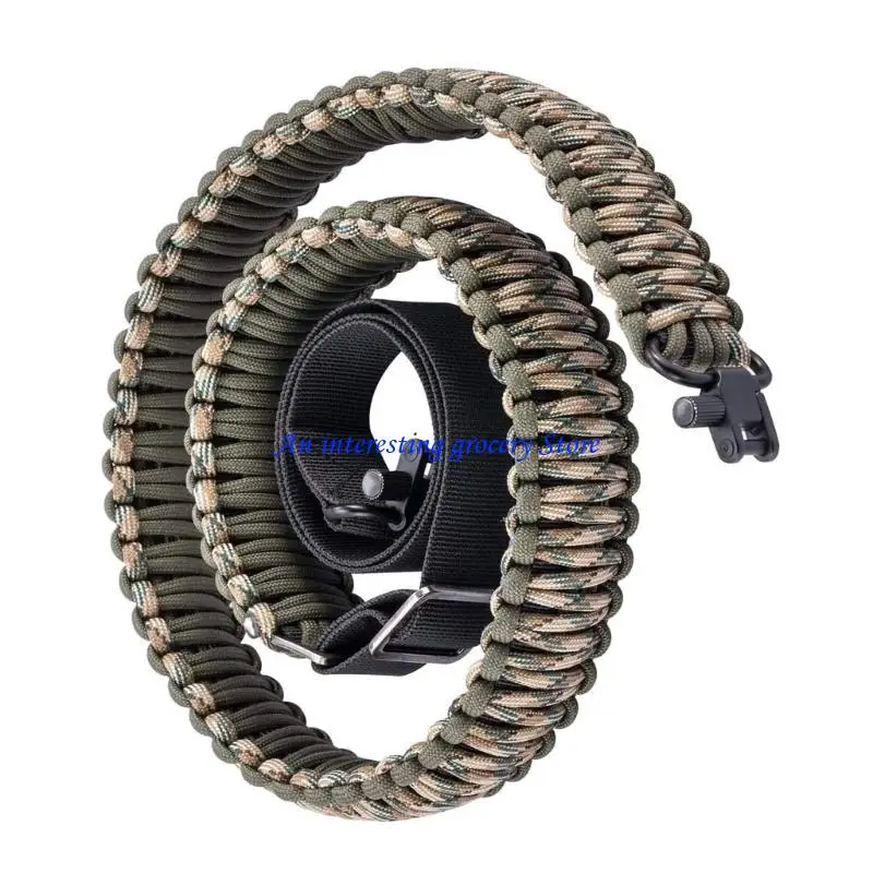 652D Two-Point Paracord Sling Nylon Tactically Strap for Outdoor
652D Two-Point Paracord Sling Nylon Tactically Strap for Outdoor
