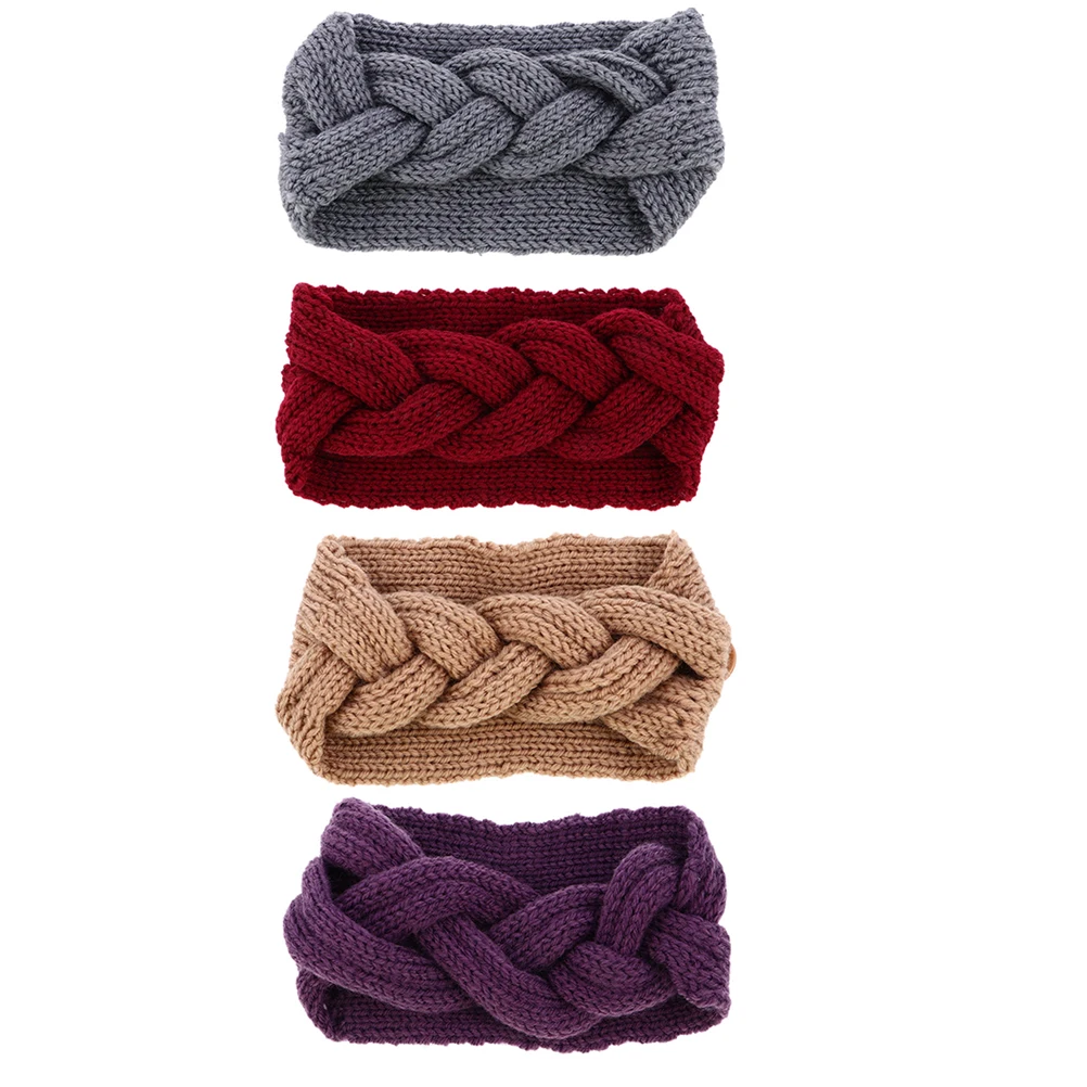 4Pcs Sports Headb Knitted Ear Warmer Women Autumn Yarn Warm Stylish Practical Hair Accessory Soft Durable Comfortable
4Pcs Sports Headb Knitted Ear Warmer Women Autumn Yarn Warm Stylish Practical Hair Accessory Soft Durable Comfortable