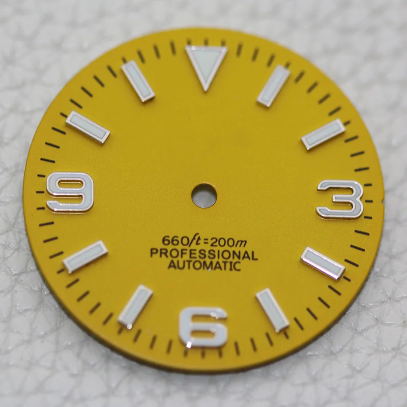 28.5mm Sunburst Green Dial Watch Face for NH35 Automatic Movement S Logo Date Just Dress Style Cadran Repair Part
28.5mm Sunburst Green Dial Watch Face for NH35 Automatic Movement S Logo Date Just Dress Style Cadran Repair Part