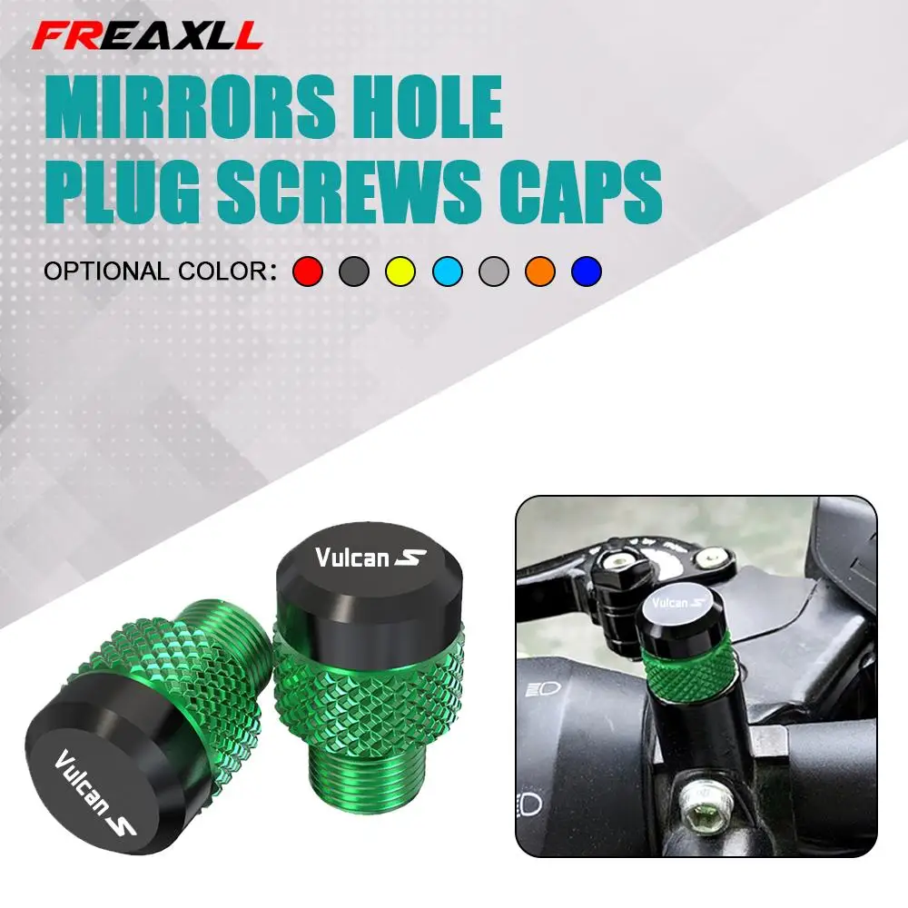 M10*1.25 Motorcycle Accessories CNC Caps Rear View Side Mirrors Hole Plug Screws For Kawasaki Vulcan s 650/CC Ninja Versys 650
M10*1.25 Motorcycle Accessories CNC Caps Rear View Side Mirrors Hole Plug Screws For Kawasaki Vulcan s 650/CC Ninja Versys 650