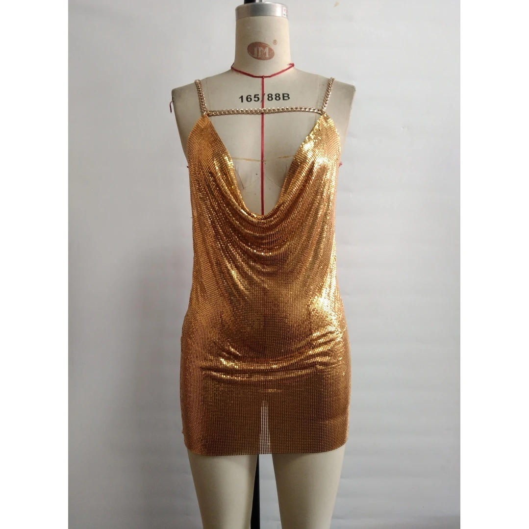 Cross-Border Women's Sequin Performance Dress Stage Party Hanging Neckline Gown Ethnic Stage Costume Spring 2025 New Arrival
Cross-Border Women's Sequin Performance Dress Stage Party Hanging Neckline Gown Ethnic Stage Costume Spring 2025 New Arrival