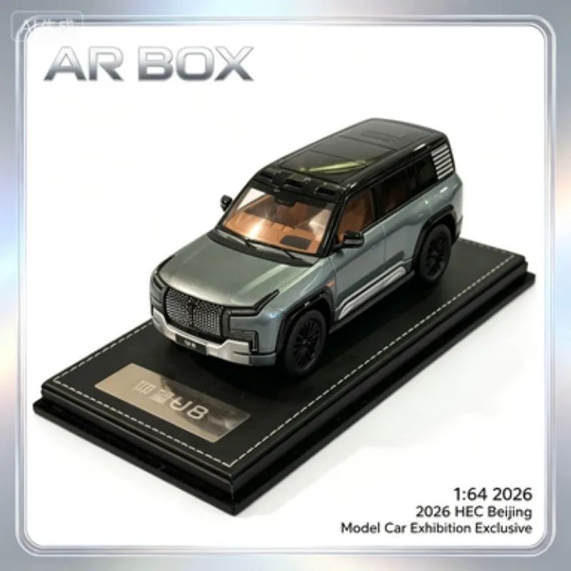AR BOX 1:64 YANGWANG U8,2026 HEC Beijing Model Car Exhibition Exclusive, die-cast alloy model, men's gift, collectible piece.
AR BOX 1:64 YANGWANG U8,2026 HEC Beijing Model Car Exhibition Exclusive, die-cast alloy model, men's gift, collectible piece.