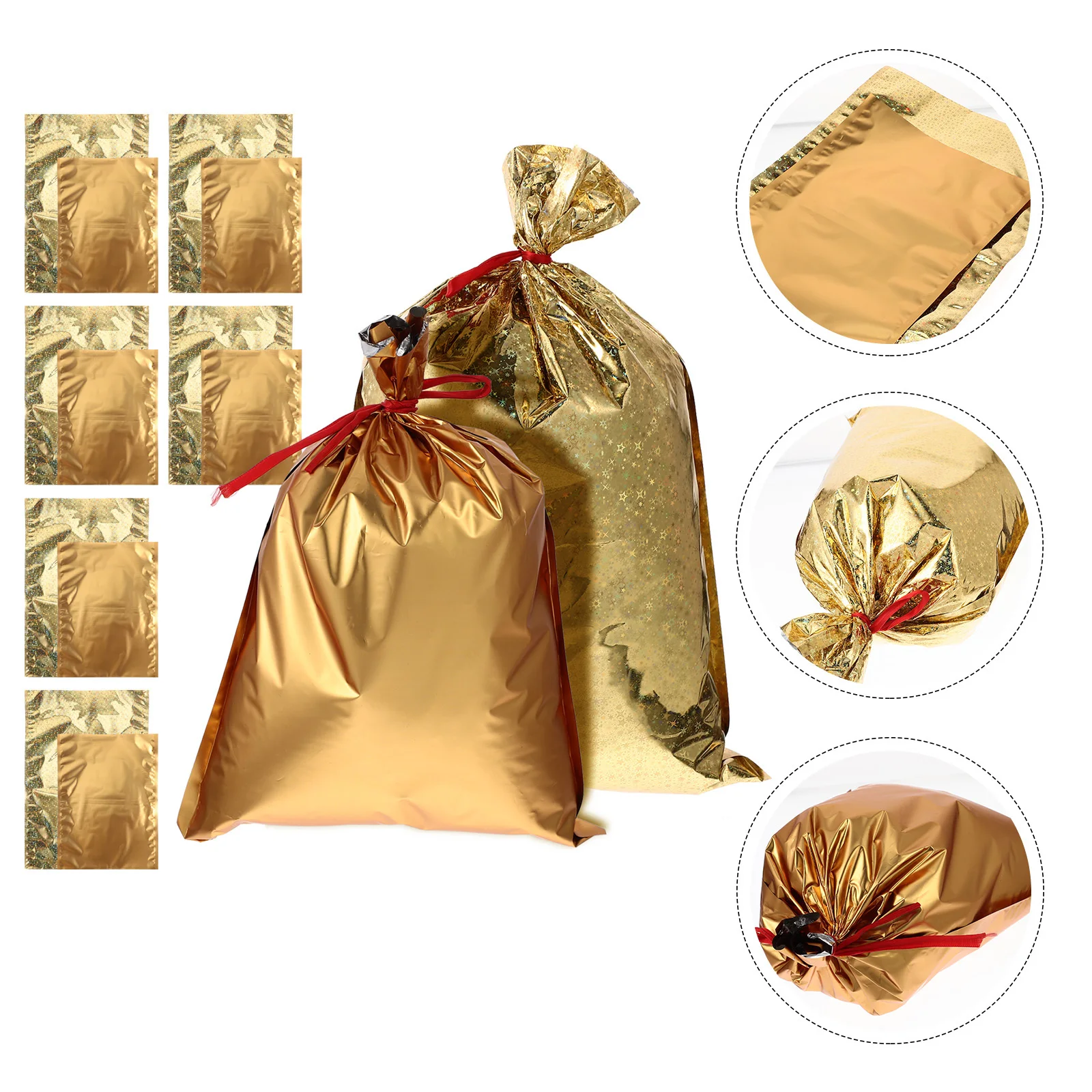 24Pcs Reusable Christmas Gift Bags Xmas Party Favor Bags Practical Material Versatile Use Jewelry Holder Gift Storage Bag
24Pcs Reusable Christmas Gift Bags Xmas Party Favor Bags Practical Material Versatile Use Jewelry Holder Gift Storage Bag