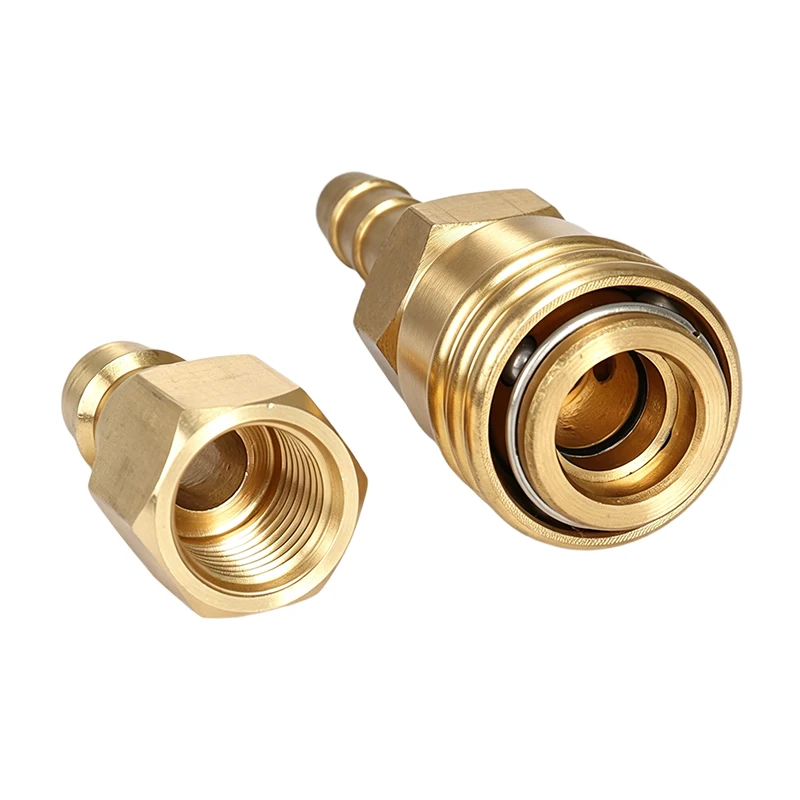 8mm Quick Release Gas Hose Connector Tailpiece Brass Fitting for Caravan Motorhome BBQ Camping LPG Propane Butane
8mm Quick Release Gas Hose Connector Tailpiece Brass Fitting for Caravan Motorhome BBQ Camping LPG Propane Butane