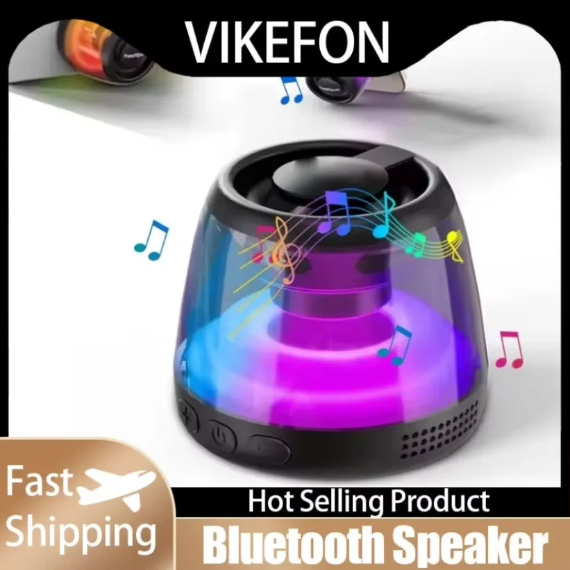Rechargeable Portable Speaker Magnetic Bluetooth-compatible Speaker with RGB Light Small Speaker for Camping Parties and Desktop
Rechargeable Portable Speaker Magnetic Bluetooth-compatible Speaker with RGB Light Small Speaker for Camping Parties and Desktop