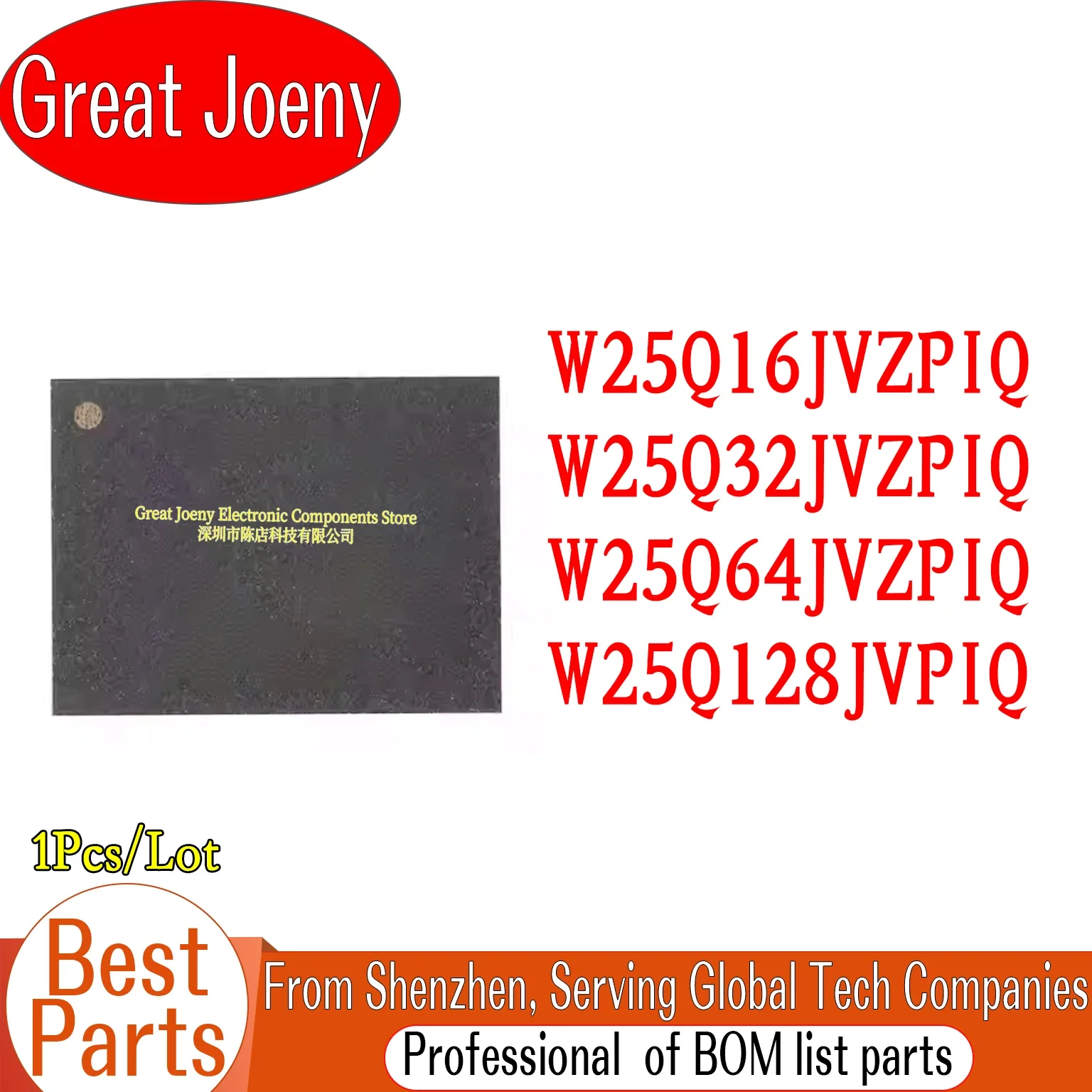 100% New Original W25Q16JVZPIQ W25Q32JVZPIQ W25Q64JVZPIQ W25Q128JVPIQ IC Chipset WSON-8 Bulk Best Price
100% New Original W25Q16JVZPIQ W25Q32JVZPIQ W25Q64JVZPIQ W25Q128JVPIQ IC Chipset WSON-8 Bulk Best Price