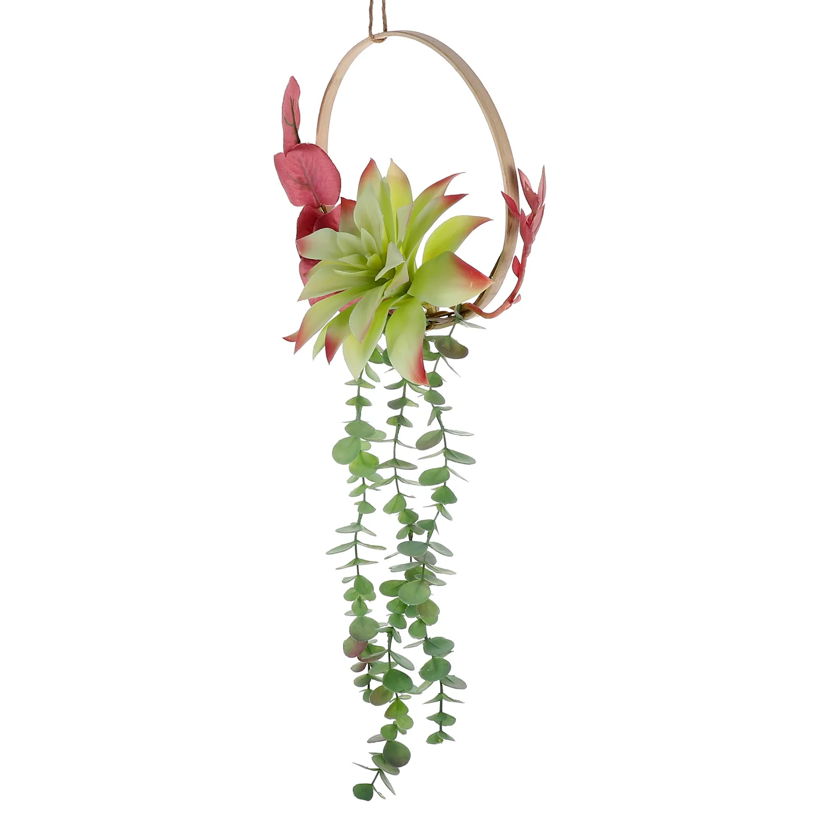 Artificial Succulent Wreath 20cm Bamboo Ring Green Plant Wall Decor Home Mall Room Holiday Party Garland Easy Care
Artificial Succulent Wreath 20cm Bamboo Ring Green Plant Wall Decor Home Mall Room Holiday Party Garland Easy Care