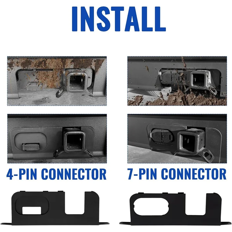 4/7-Pin Hitch Protector For Ford Mustang Maverick 22-25 Weatherproof Truck Accessories For Towing & Exterior
4/7-Pin Hitch Protector For Ford Mustang Maverick 22-25 Weatherproof Truck Accessories For Towing & Exterior