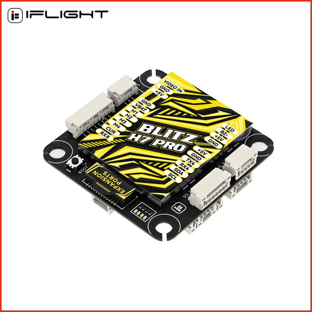 iFlight BLITZ H7 Pro 4-12S 35x35mm Flight Controller 5V/3A,12V/2.5A Output BlitzH743Pro Ardupilot
iFlight BLITZ H7 Pro 4-12S 35x35mm Flight Controller 5V/3A,12V/2.5A Output BlitzH743Pro Ardupilot