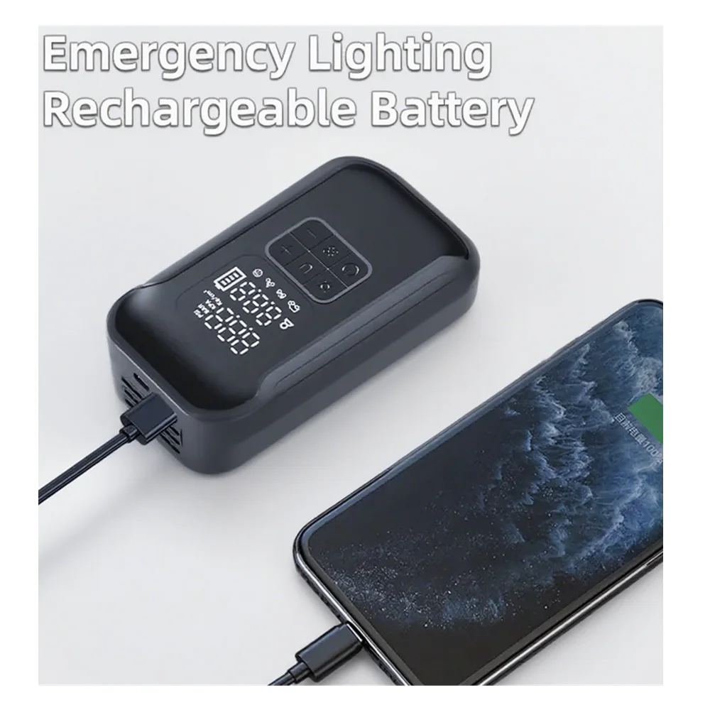 S02 Multifunction Car Jump Starter 2in1 Air Compressor Portable Car Battery Charger and Tire Inflator
S02 Multifunction Car Jump Starter 2in1 Air Compressor Portable Car Battery Charger and Tire Inflator