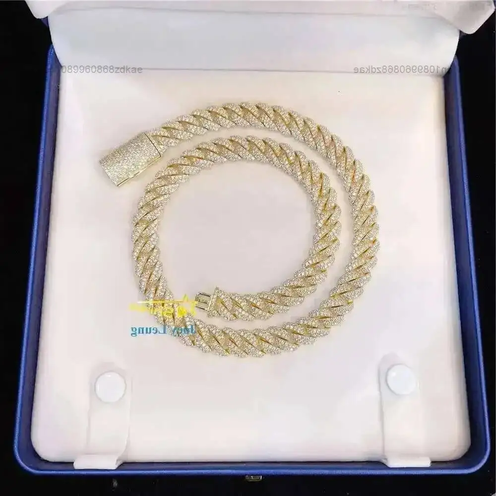 Ювелирные изделия в стиле хип-хоп, 12 мм, круглые Vvs, муассанит, бриллиант, Iced Out, серебро 925 пробы, кубинская цепочка, ожерелье
Ювелирные изделия в стиле хип-хоп, 12 мм, круглые Vvs, муассанит, бриллиант, Iced Out, серебро 925 пробы, кубинская цепочка, ожерелье