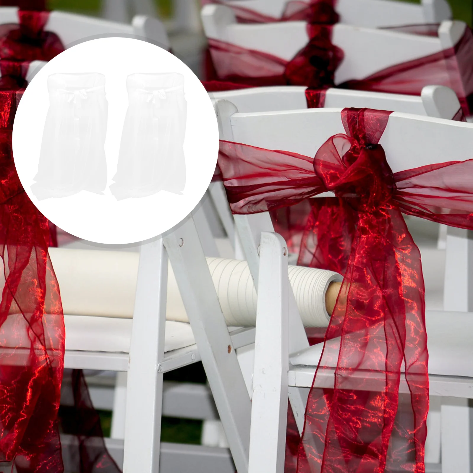 2pcs Chair Covers 260x150cm Mesh Chair Cover For Wedding Tulle Wedding Party Decorations Banquet Hotel Chairs Protector
2pcs Chair Covers 260x150cm Mesh Chair Cover For Wedding Tulle Wedding Party Decorations Banquet Hotel Chairs Protector
