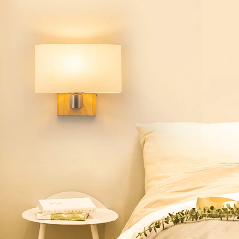 Nordic Creative LED Wall Light Living Room Solid Wood Glass Bedroom Bedhead Indoor European Outdoor Bedlight
Nordic Creative LED Wall Light Living Room Solid Wood Glass Bedroom Bedhead Indoor European Outdoor Bedlight