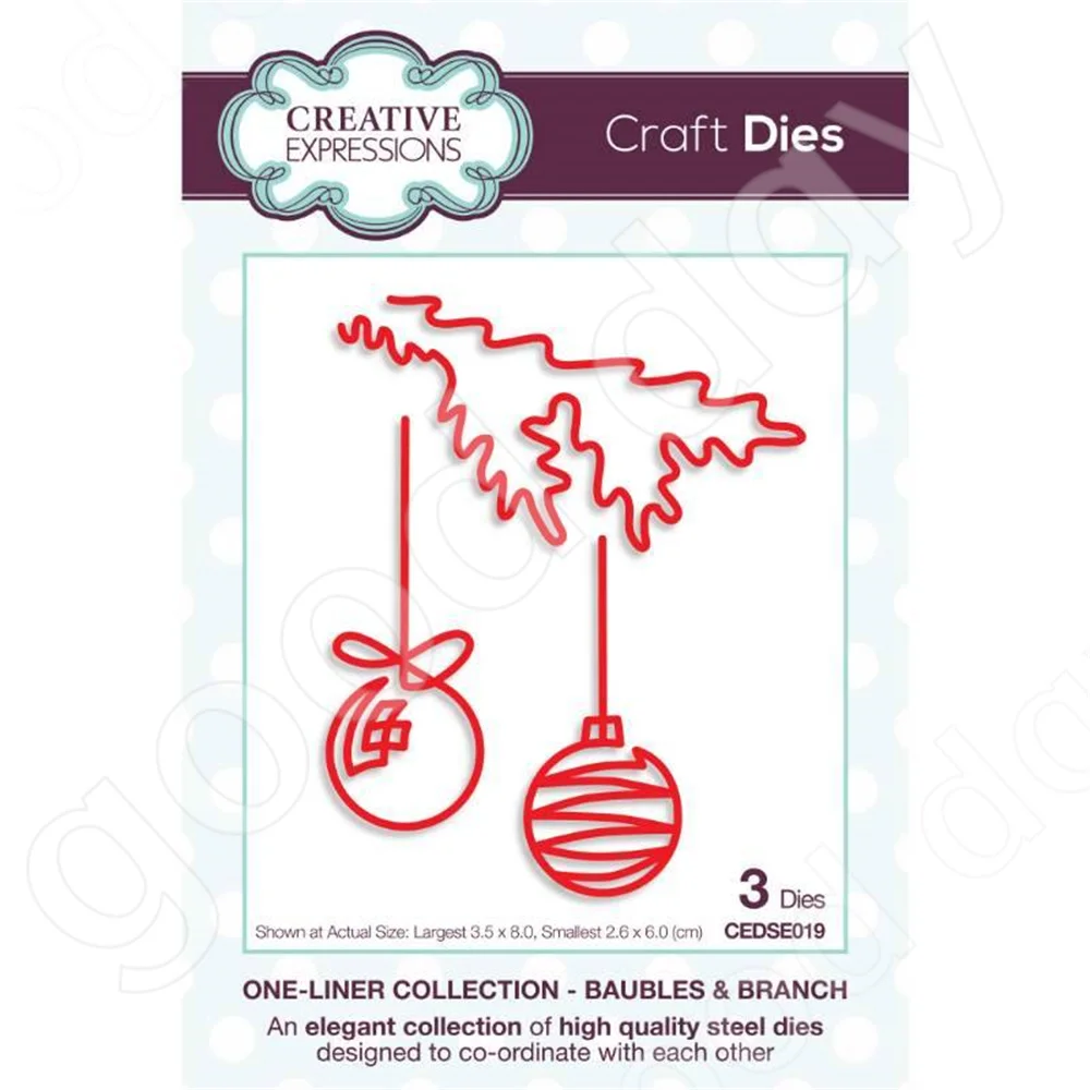 2022 Christmas New Arrival Baubles & Branch Craft Metal Cutting Dies Scrapbook Diary Decoration Embossing Template Diy Handmade
2022 Christmas New Arrival Baubles & Branch Craft Metal Cutting Dies Scrapbook Diary Decoration Embossing Template Diy Handmade