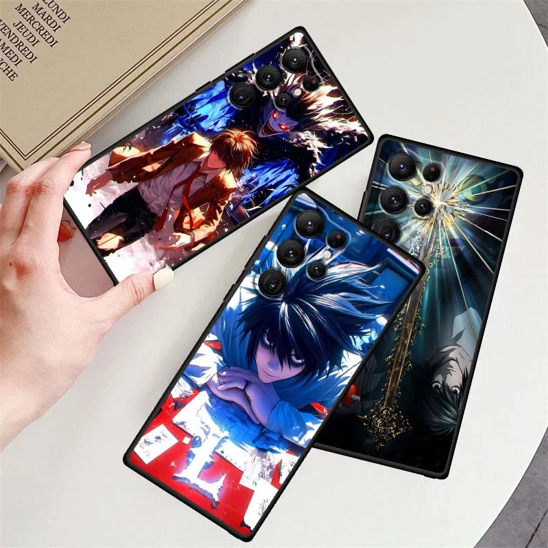 Death Note Cool Art Popular For Samsung Galaxy S25 S24 S23 S22 S21 S20 S10 Ultra Plus FE 5G Black Soft TPU Cover Phone Case 
Death Note Cool Art Popular For Samsung Galaxy S25 S24 S23 S22 S21 S20 S10 Ultra Plus FE 5G Black Soft TPU Cover Phone Case
