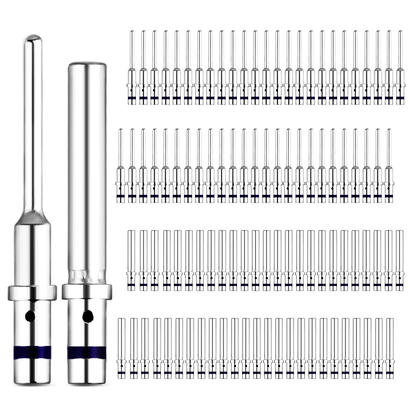JRready-ST6295 Deutsch, Solid Contact Size 20 for DTM Strike HDP20 HD30 DRB DRC Series Connectors,16-22AWG,7.5A,50 Pairs
JRready-ST6295 Deutsch, Solid Contact Size 20 for DTM Strike HDP20 HD30 DRB DRC Series Connectors,16-22AWG,7.5A,50 Pairs