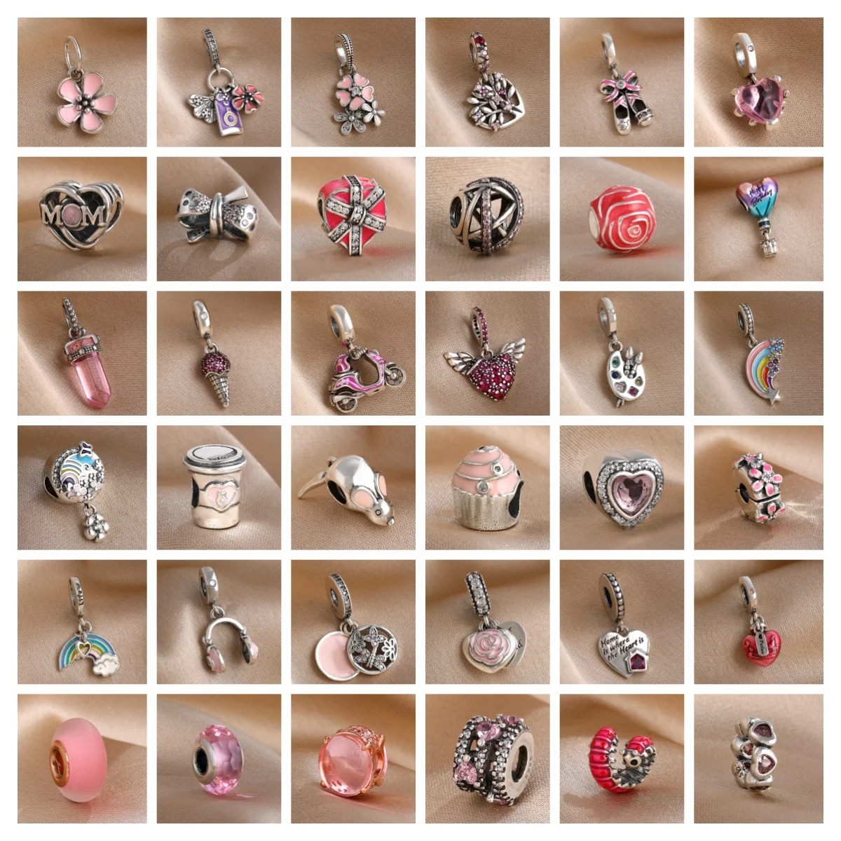 New S925 Silver Pink Motorcycle Water Cup Painting Plate Cake Rainbow Pendant,Suitable for Bracelet Necklace DIY Women's Jewelry
New S925 Silver Pink Motorcycle Water Cup Painting Plate Cake Rainbow Pendant,Suitable for Bracelet Necklace DIY Women's Jewelry