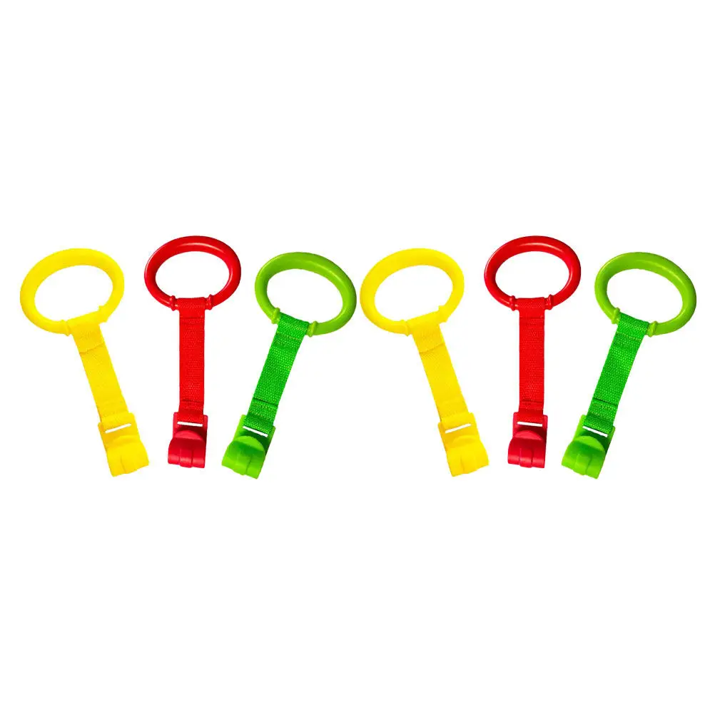 6Pcs Baby Standing Pull Rings Nursery Cot Walking Assistant Baby Crib Safety Handles Infant Learning Stand Pull Up Rings
6Pcs Baby Standing Pull Rings Nursery Cot Walking Assistant Baby Crib Safety Handles Infant Learning Stand Pull Up Rings