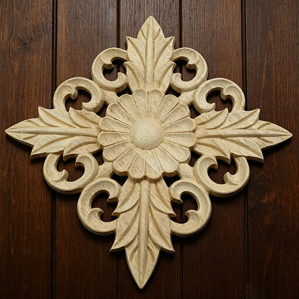 4PCS 15cm Vintage Unpainted Wood Carved Decal Corner Onlay Applique Frame for Home Furniture Wall Cabinet Door Decor Crafts
4PCS 15cm Vintage Unpainted Wood Carved Decal Corner Onlay Applique Frame for Home Furniture Wall Cabinet Door Decor Crafts