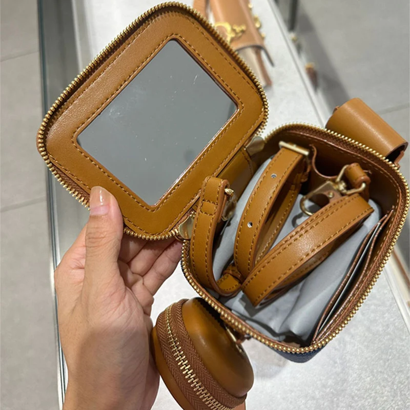 New Women's Bag Retro Denim Earphone Box Fashion Casual Single Shoulder Crossbody Bags Mini Bucket Handbags Lipstick Bag 2025
New Women's Bag Retro Denim Earphone Box Fashion Casual Single Shoulder Crossbody Bags Mini Bucket Handbags Lipstick Bag 2025