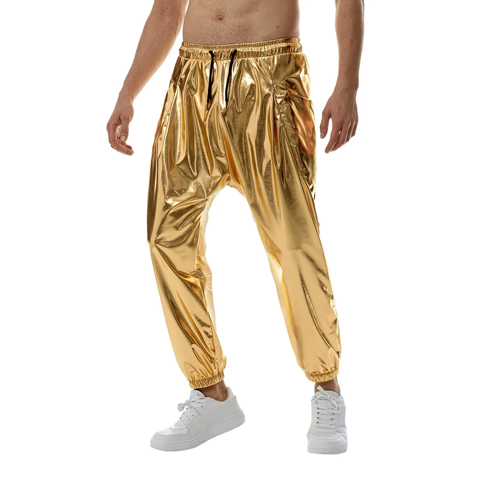 Male Glossy Spring Summer Trousers Performance Bottoms Solid Color Tethered Leather Pants Bright Leather Trouser Pantalones
Male Glossy Spring Summer Trousers Performance Bottoms Solid Color Tethered Leather Pants Bright Leather Trouser Pantalones