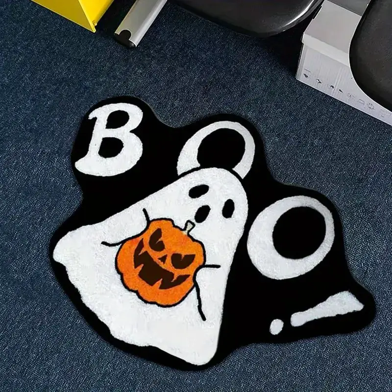 VIKAMA Ghost Halloween Carpet: Soft And Anti-Slip, Entrance Carpet, Halloween Decoration, Bathroom Carpet, Home Decoration
VIKAMA Ghost Halloween Carpet: Soft And Anti-Slip, Entrance Carpet, Halloween Decoration, Bathroom Carpet, Home Decoration