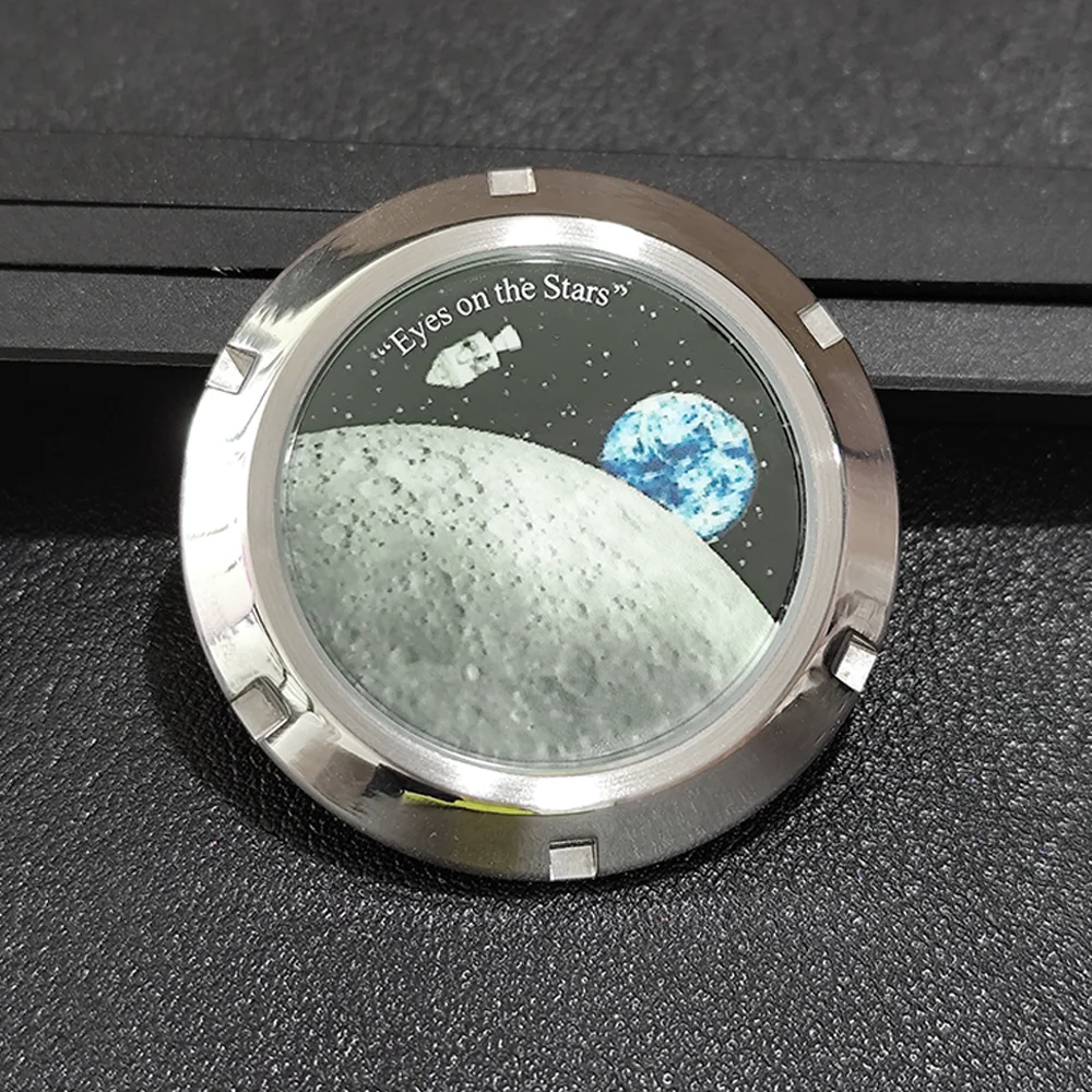 moon pattern bottom cover 37mm,suitable for VK63 case stainless steel back cover parts watch parts,Detachable bottom cover
moon pattern bottom cover 37mm,suitable for VK63 case stainless steel back cover parts watch parts,Detachable bottom cover
