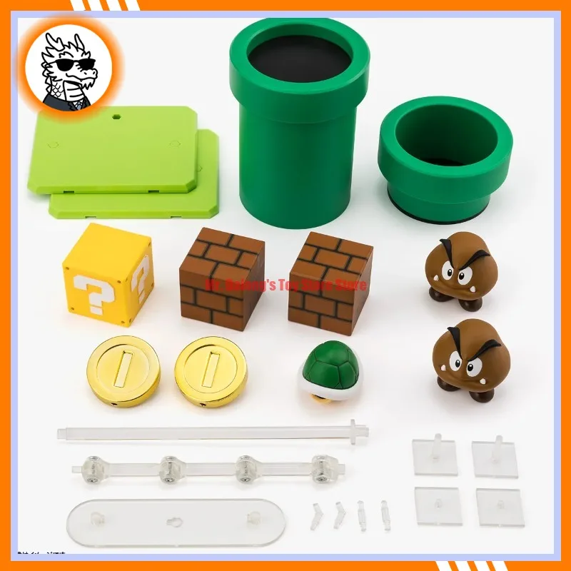Bandai S.H.Figuarts Super Mario Playset with Mario Luigi Bowser Yoshi - Latest Version Toy Figures Genuine Gift for Ages
Bandai S.H.Figuarts Super Mario Playset with Mario Luigi Bowser Yoshi - Latest Version Toy Figures Genuine Gift for Ages
