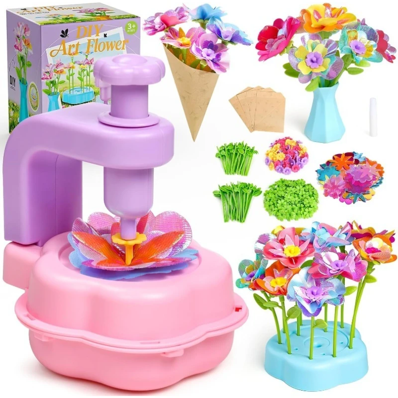 Floral Bouquet Maker Bouquet Toys Include Extra Accessories Set for Kids Ages 3-12 DIY Flower Craft Kits for Birthday Gifts
Floral Bouquet Maker Bouquet Toys Include Extra Accessories Set for Kids Ages 3-12 DIY Flower Craft Kits for Birthday Gifts