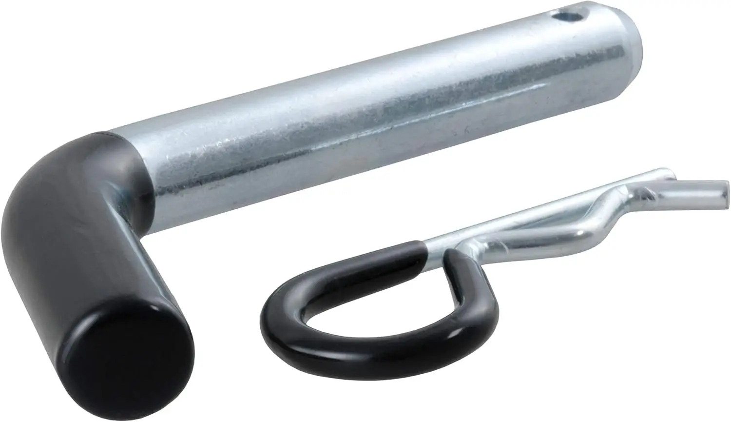 CURT 21510 Trailer Hitch Pin & Clip with Vinyl-Coated Grip, 5/8-Inch Diameter, Fits 2-Inch Receiver, CLEAR ZINC
CURT 21510 Trailer Hitch Pin & Clip with Vinyl-Coated Grip, 5/8-Inch Diameter, Fits 2-Inch Receiver, CLEAR ZINC