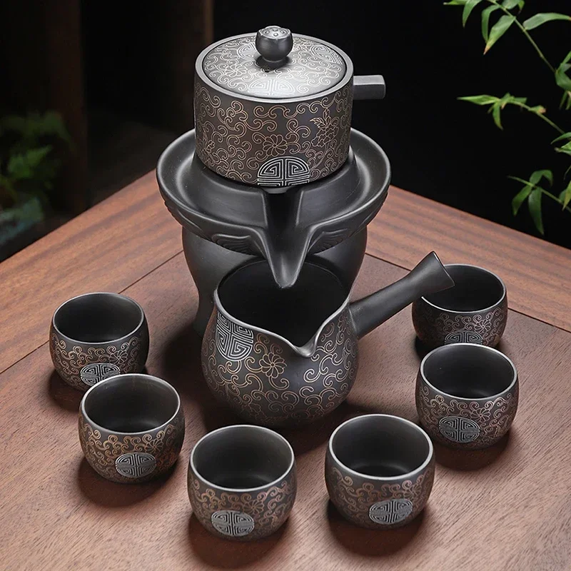 Semi Automatic Tea Set Kung Fu Luxury with Pot and Tray Chinese Tea Set Travel Ceremony Juego De Te Ceramic and Pottery AB50TS
Semi Automatic Tea Set Kung Fu Luxury with Pot and Tray Chinese Tea Set Travel Ceremony Juego De Te Ceramic and Pottery AB50TS