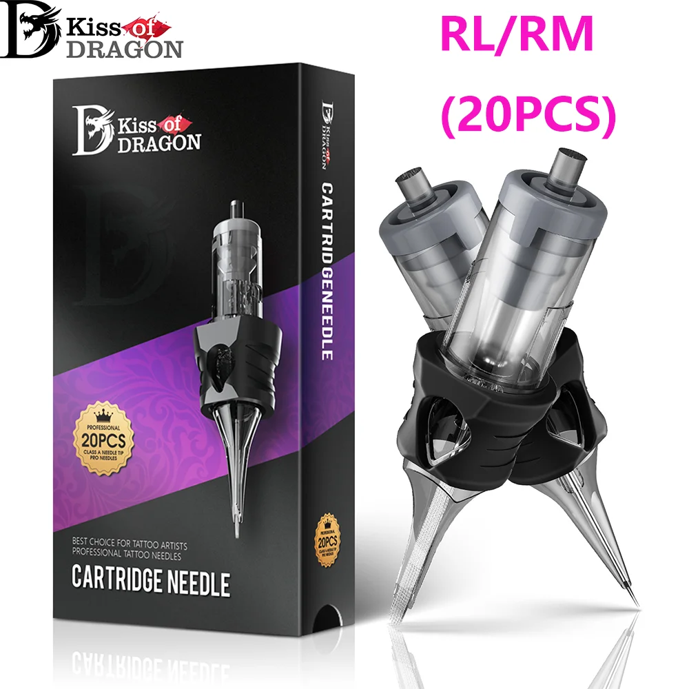 Kiss of Dragon 20 шт. картриджные иглы для татуировки RL/RM одноразовые силиконовые стерилизованные безопасные иглы для татуировки для захвата тату-машины
Kiss of Dragon 20 шт. картриджные иглы для татуировки RL/RM одноразовые силиконовые стерилизованные безопасные иглы для татуировки для захвата тату-машины