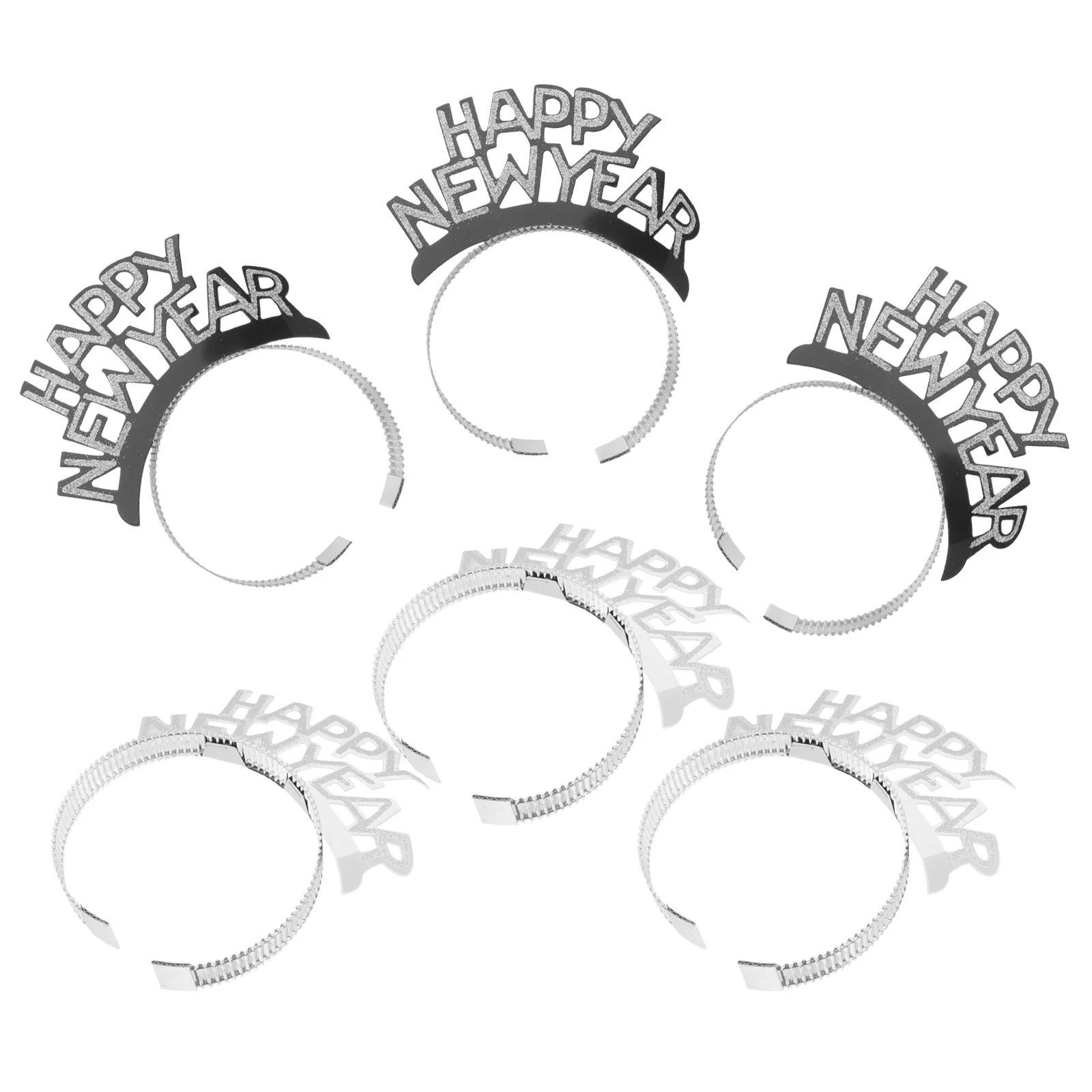 6 шт. новогодняя повязка на голову с Новым годом, блестящая бумажная повязка на голову, товары для вечеринок, аксессуары для волос для детей и взрослых
6 шт. новогодняя повязка на голову с Новым годом, блестящая бумажная повязка на голову, товары для вечеринок, аксессуары для волос для детей и взрослых