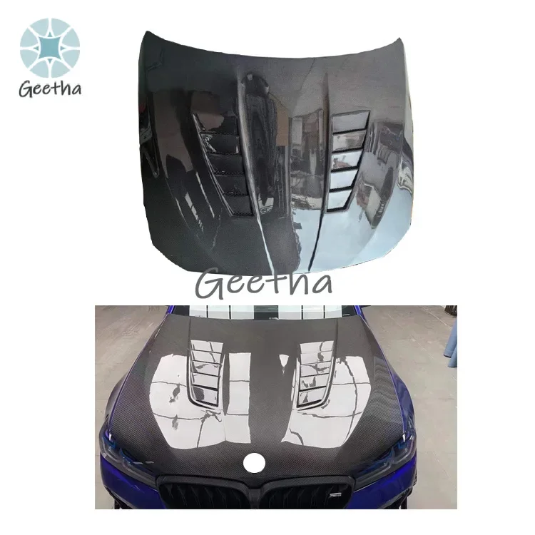 High Quality Body Kit Auto Parts Harman Style Carbon Fiber Hood for BMW F10 5 Series 2010-2016
High Quality Body Kit Auto Parts Harman Style Carbon Fiber Hood for BMW F10 5 Series 2010-2016