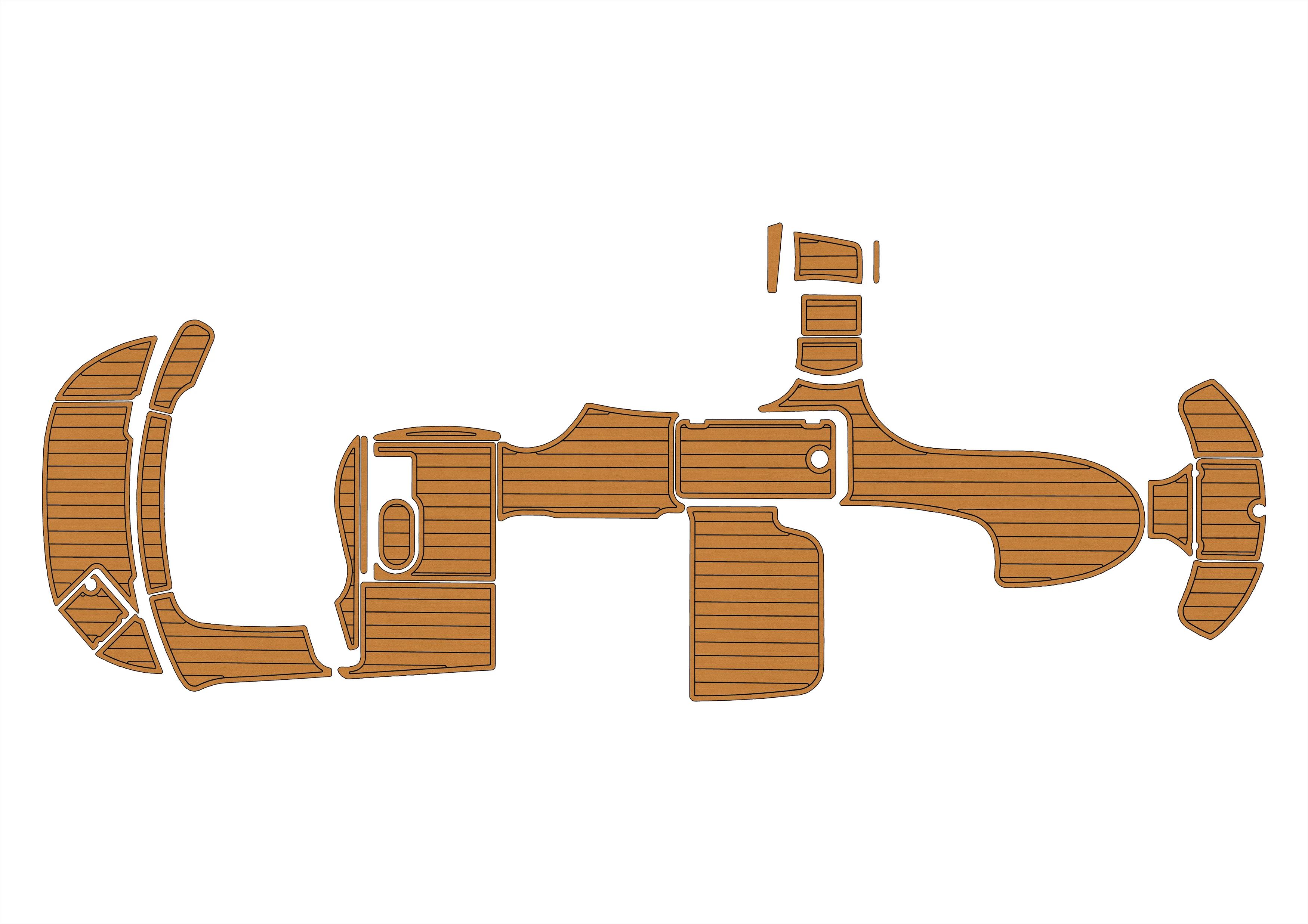 2002-2003 Chapparal 242 1/4 дюйма, 6 мм, пена EVA, нескользящий морской коврик из тикового дерева, настил из ПВХ, домашний ковер Aqua, морской пол
2002-2003 Chapparal 242 1/4 дюйма, 6 мм, пена EVA, нескользящий морской коврик из тикового дерева, настил из ПВХ, домашний ковер Aqua, морской пол