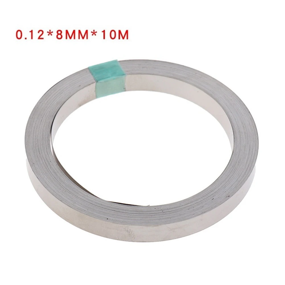 1 Roll 10m Lithium Battery Nickel Sheet Plate Nickel Plated Steel Belt Strip For Spot Welding Machine 0.12/0.15mm
1 Roll 10m Lithium Battery Nickel Sheet Plate Nickel Plated Steel Belt Strip For Spot Welding Machine 0.12/0.15mm