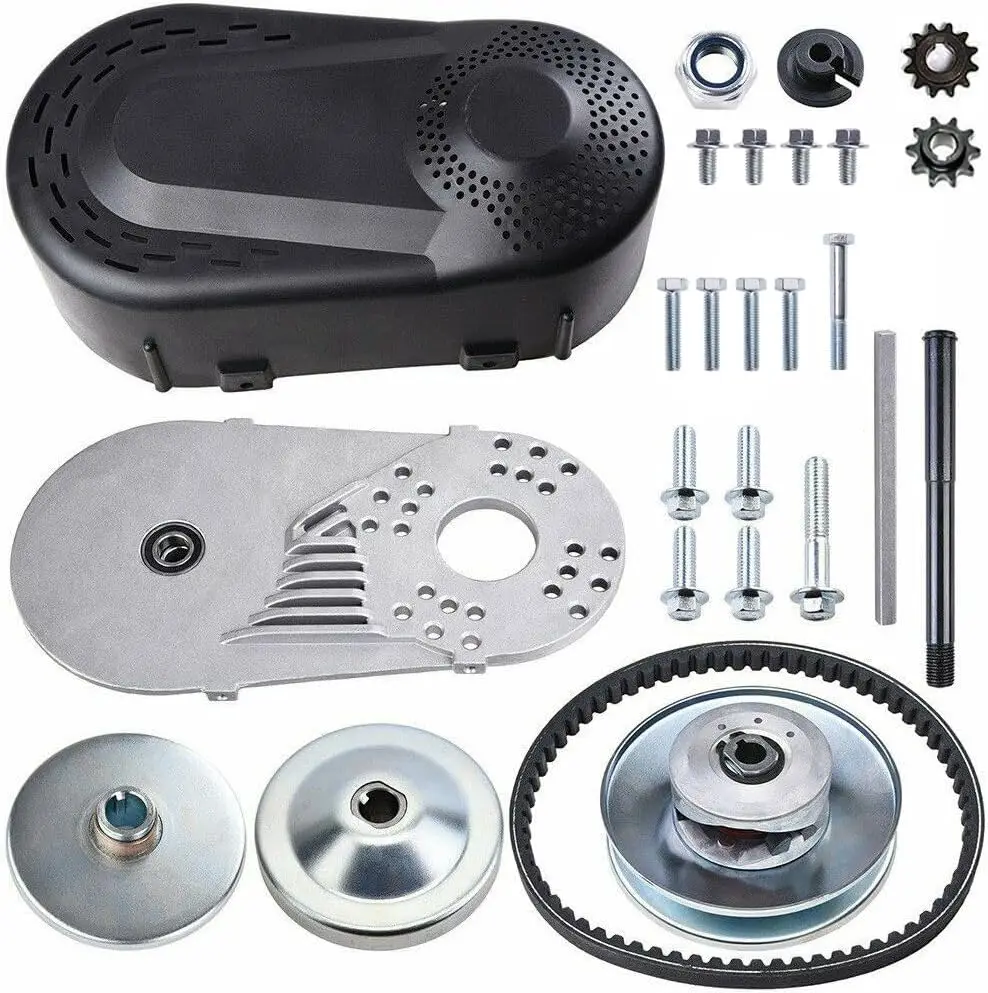 212CC Torque Converter 6.5 HP 3/4" Go Kart Mini Bike Comet Clutch 10T 40/41 and 12T 35 Chain Predator Driver Pulley
212CC Torque Converter 6.5 HP 3/4" Go Kart Mini Bike Comet Clutch 10T 40/41 and 12T 35 Chain Predator Driver Pulley