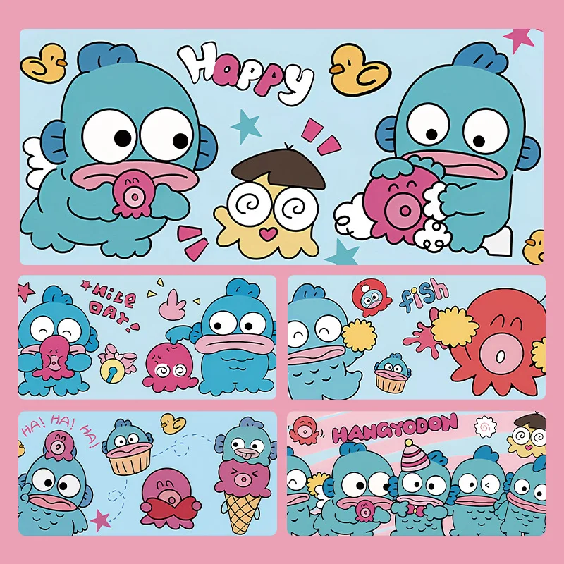Sanrio ugly Fish MousePad Non-slip Office Non-slip Game Desk Mat Coaster Kawaii Computer Keyboard Mouse Pad 800x300x2mm
Sanrio ugly Fish MousePad Non-slip Office Non-slip Game Desk Mat Coaster Kawaii Computer Keyboard Mouse Pad 800x300x2mm
