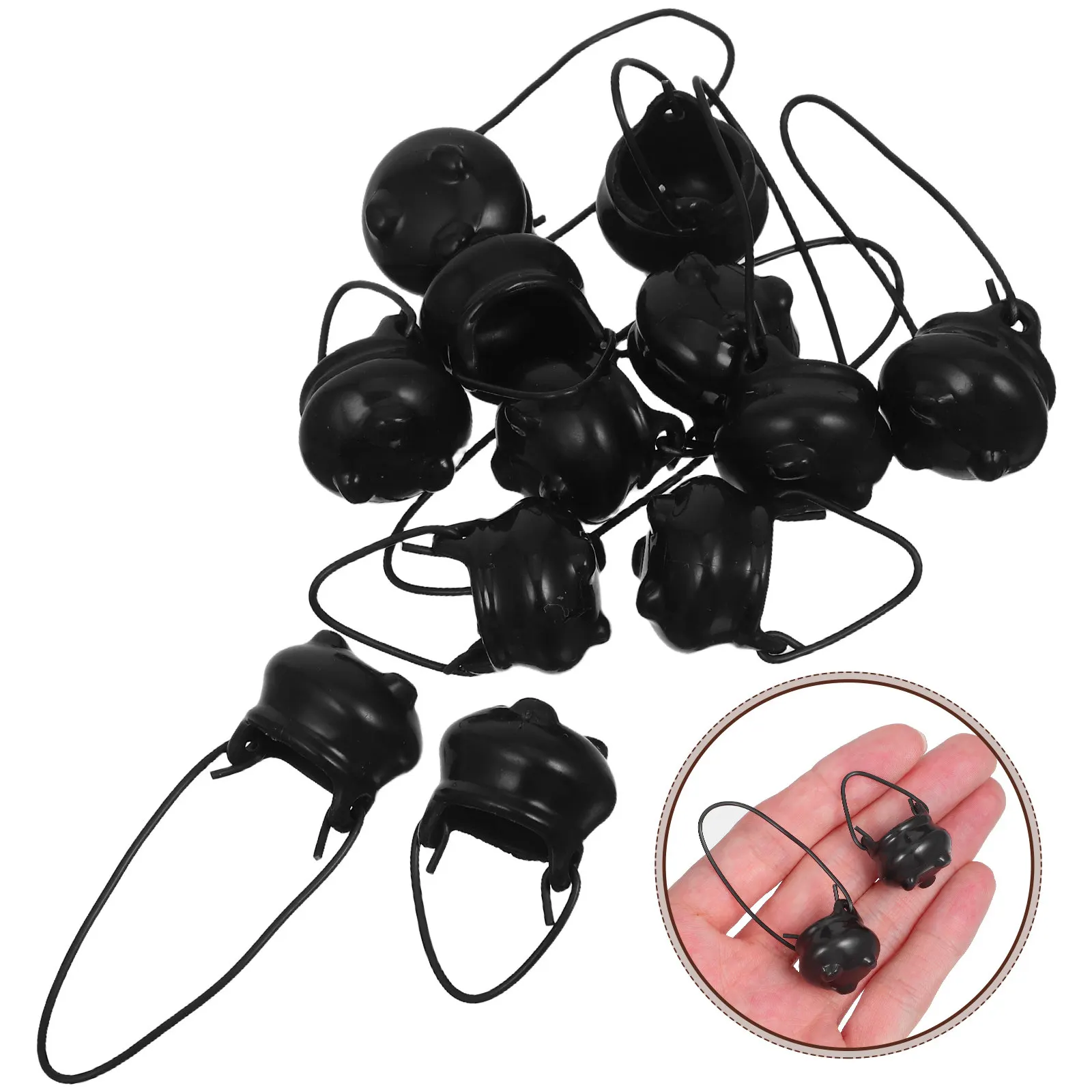 12Pcs Mini Plastic Cauldron Witch Pot Realistic Design Sturdy Construction for Halloween Decor Candy Holder Fairy Garden Witch
12Pcs Mini Plastic Cauldron Witch Pot Realistic Design Sturdy Construction for Halloween Decor Candy Holder Fairy Garden Witch
