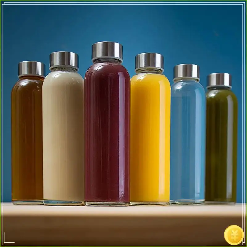 18 Oz Clear Glass Bottles Reusable Refillable Water Bottles With Lids Natural BPA Free Eco Friendly For Juicing
18 Oz Clear Glass Bottles Reusable Refillable Water Bottles With Lids Natural BPA Free Eco Friendly For Juicing
