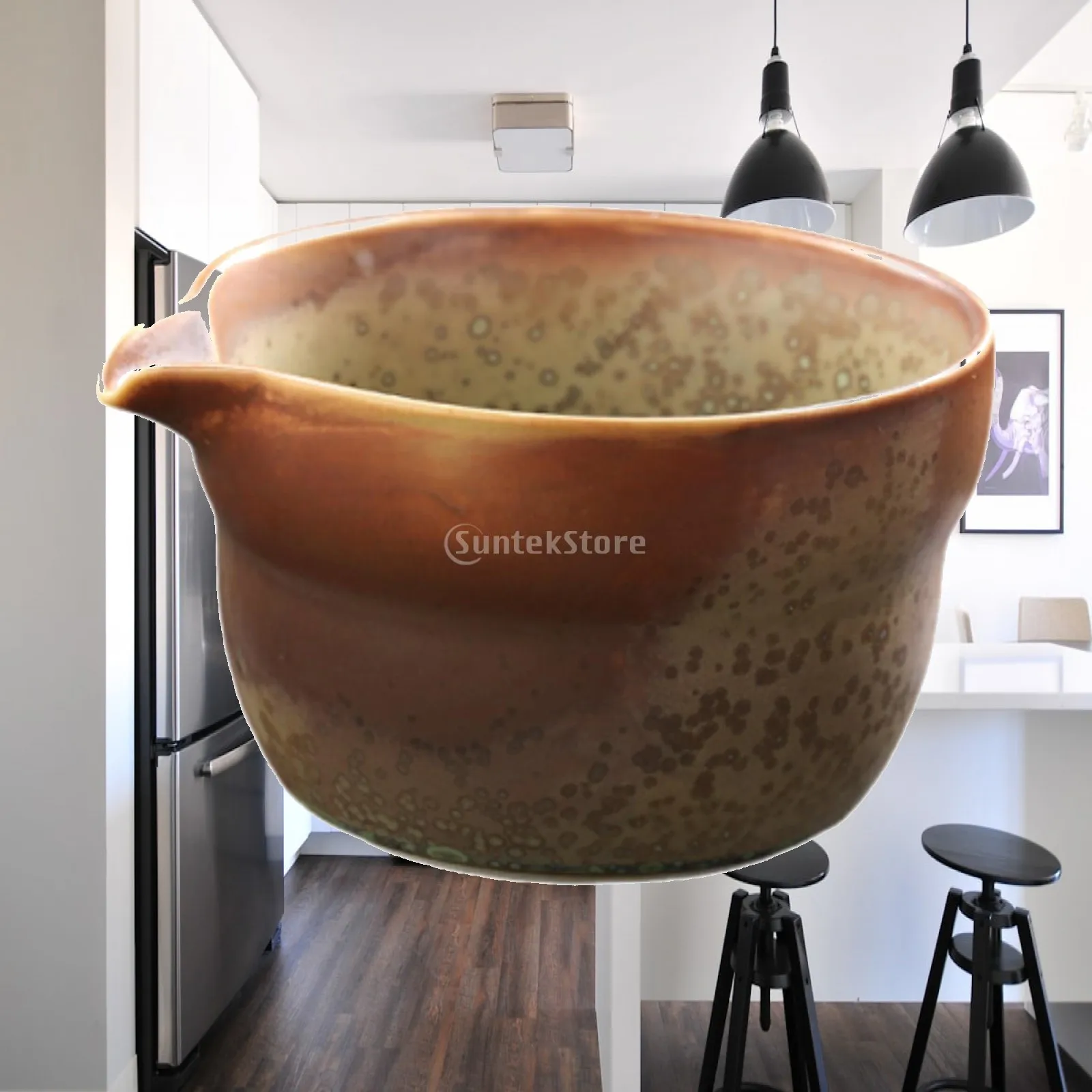 Handmade Japanese Matcha Bowl with Spout Durable Ceramic Tea Bowl for Tea Ceremony Matcha Utensils Home
Handmade Japanese Matcha Bowl with Spout Durable Ceramic Tea Bowl for Tea Ceremony Matcha Utensils Home