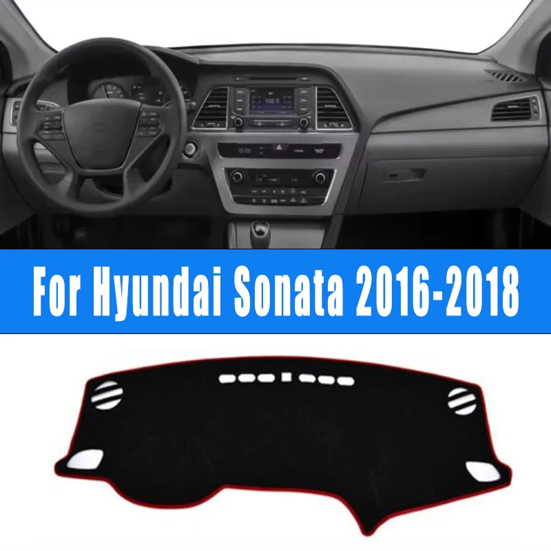 For Hyundai Sonata 2016-2018 Car Dashboard Mat Dash Cover Central Control Pad Custom Nonslip Cape Sunshade Accessories 2017
For Hyundai Sonata 2016-2018 Car Dashboard Mat Dash Cover Central Control Pad Custom Nonslip Cape Sunshade Accessories 2017
