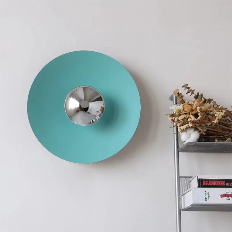 Customized Round flying saucer color wall lamps simple bedroom bedside lamp living room TV background wall decorative lamp
Customized Round flying saucer color wall lamps simple bedroom bedside lamp living room TV background wall decorative lamp