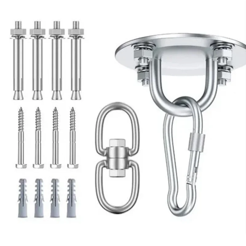 A04I Stainless Steel Air Yoga Fixed Tray Hanging Chair Hook Outdoor Hammock Ceiling Hanging Tray Fixed Buckle
A04I Stainless Steel Air Yoga Fixed Tray Hanging Chair Hook Outdoor Hammock Ceiling Hanging Tray Fixed Buckle