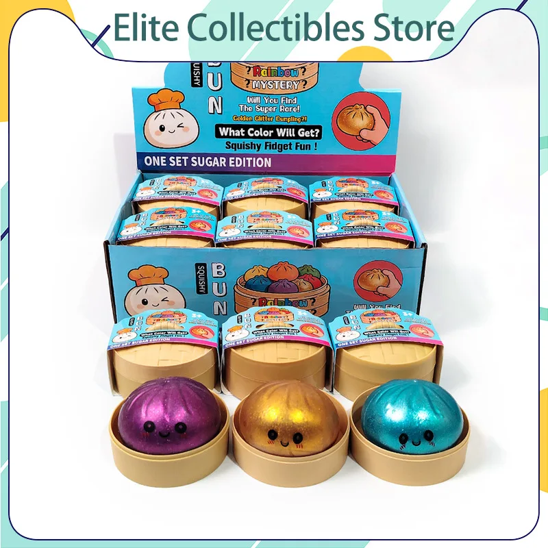 Squishy Soft Squeeze Toy Glitter Simulation Steamed Bun Cute Face Funny Stress Relief With Steamer Box For Adult Toy
Squishy Soft Squeeze Toy Glitter Simulation Steamed Bun Cute Face Funny Stress Relief With Steamer Box For Adult Toy