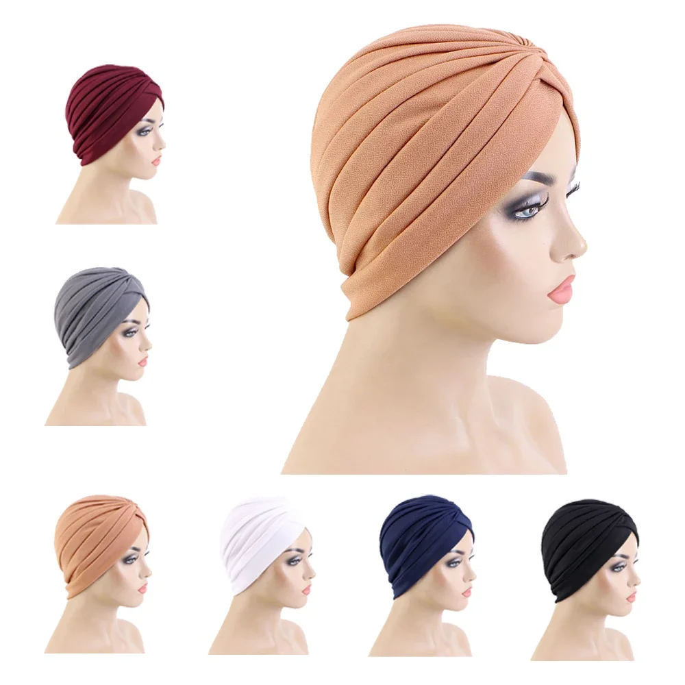 2025 Fashion Turban Cap for Women Soft Muslim Hats Female Inner Caps Solid Arab Indian Bonnet Wrap Head Scarf Hat Chemo Cancer
2025 Fashion Turban Cap for Women Soft Muslim Hats Female Inner Caps Solid Arab Indian Bonnet Wrap Head Scarf Hat Chemo Cancer