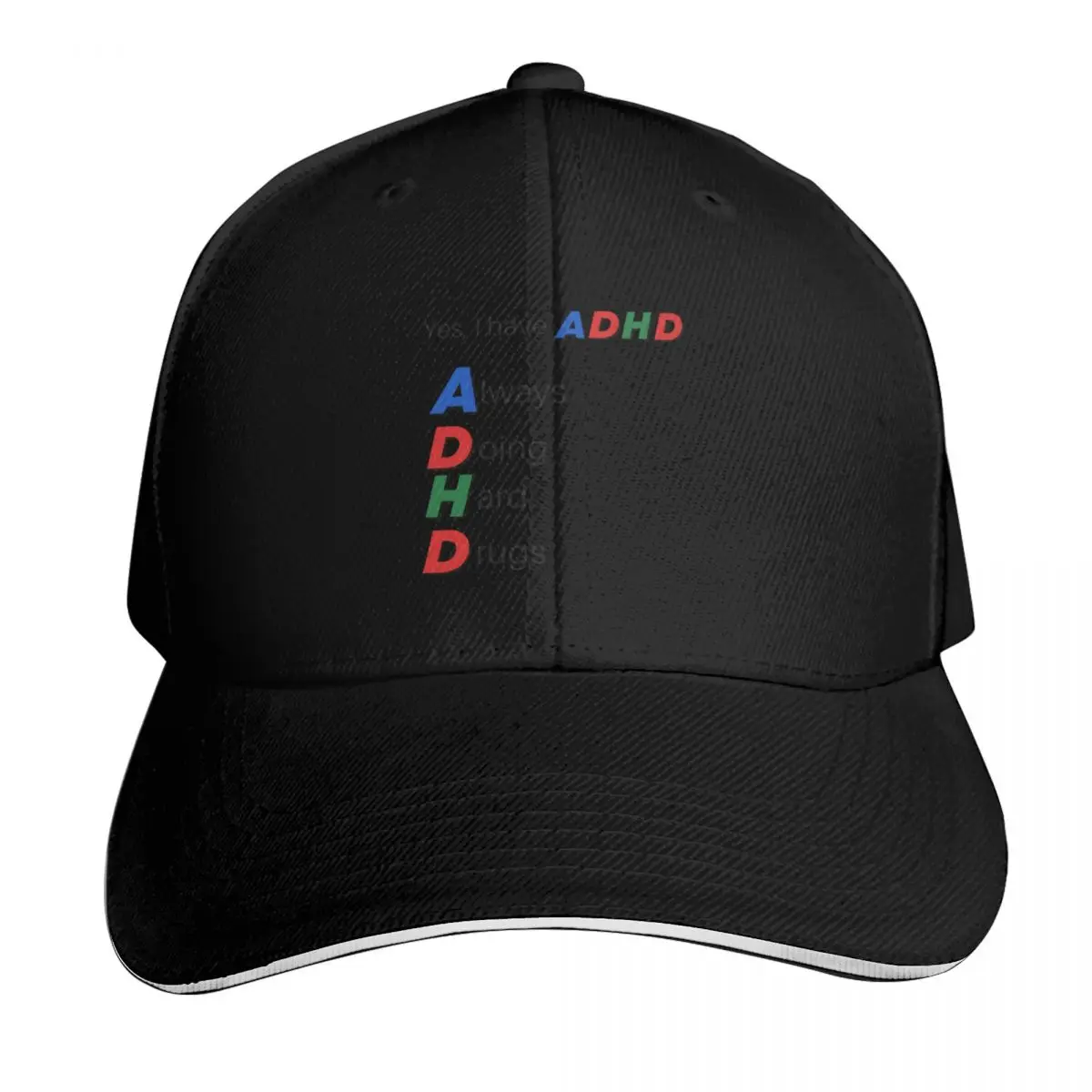 YES I HAVE ADHD Baseball Cap Golf Hat Man |-F-| designer cap Wild Ball Hat Women Caps Men's
YES I HAVE ADHD Baseball Cap Golf Hat Man |-F-| designer cap Wild Ball Hat Women Caps Men's