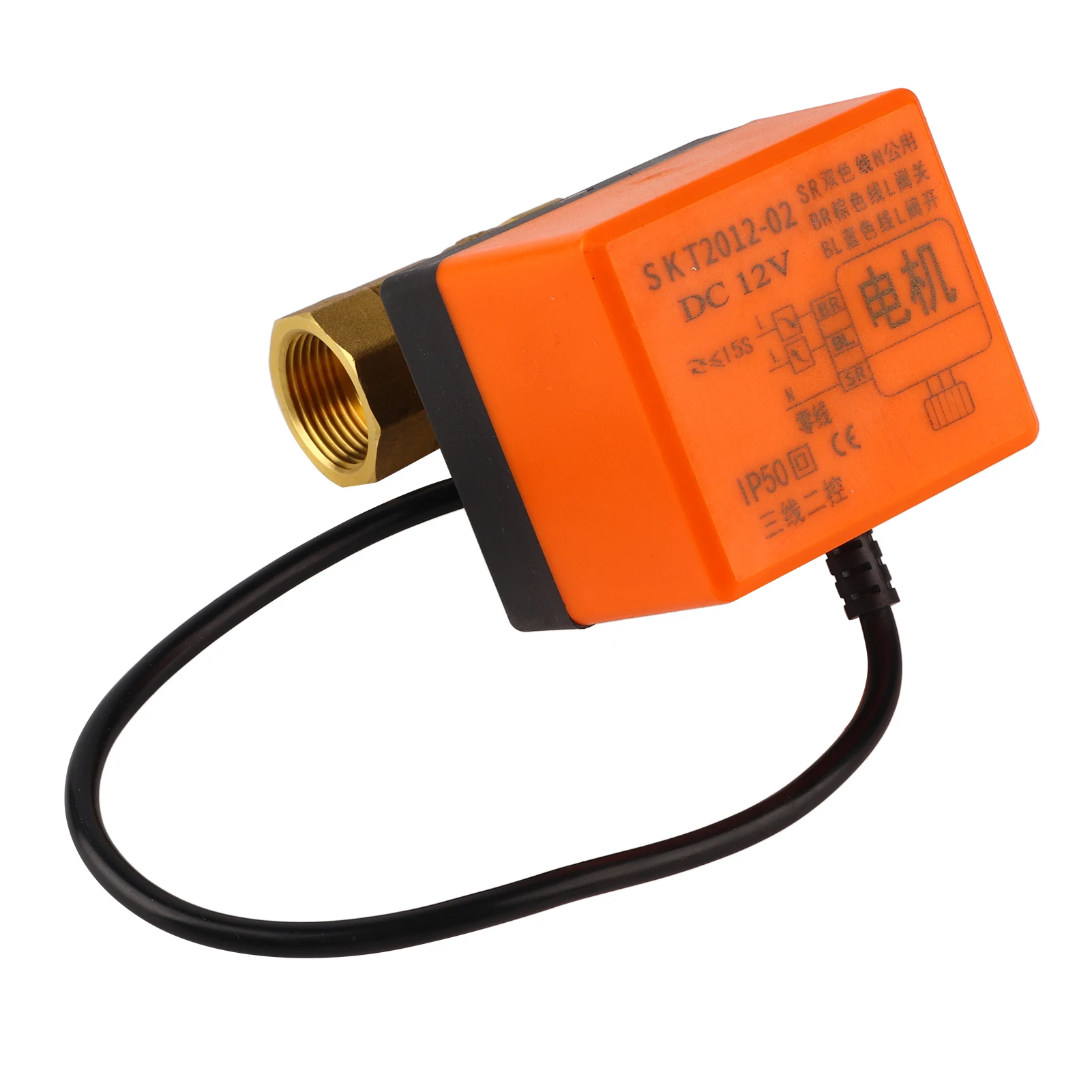 DC12V G3/4" DN20 2 Way Brass Motorized Actuator Ball Valve for Air Conditioner
DC12V G3/4" DN20 2 Way Brass Motorized Actuator Ball Valve for Air Conditioner