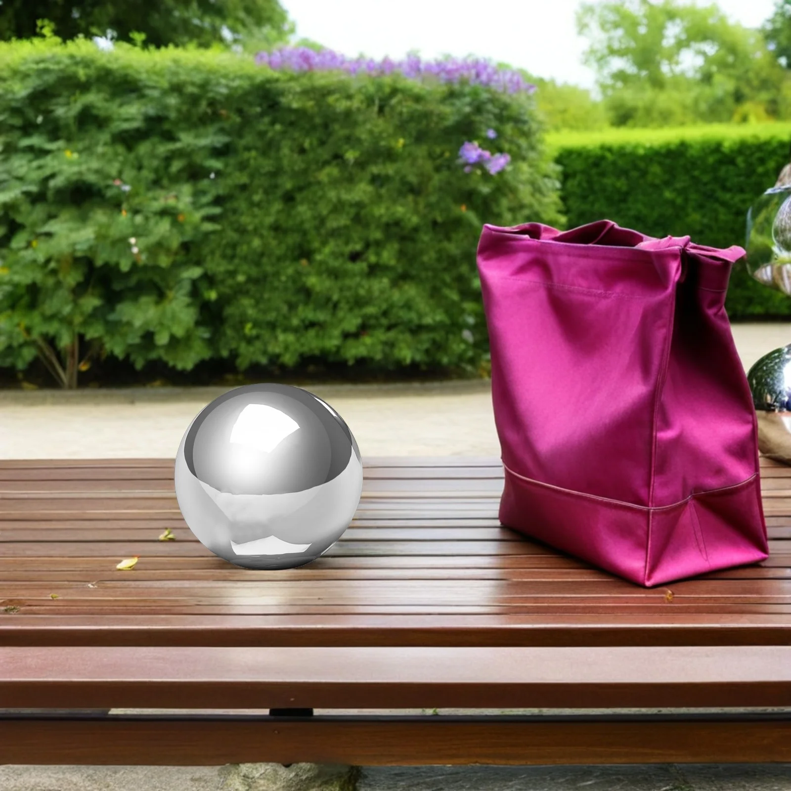 2Pcs Stainless Steel Garden Sphere Polished Hollow Mirror Reflective Floating Pond Decoration Outdoor Patio Yard
2Pcs Stainless Steel Garden Sphere Polished Hollow Mirror Reflective Floating Pond Decoration Outdoor Patio Yard