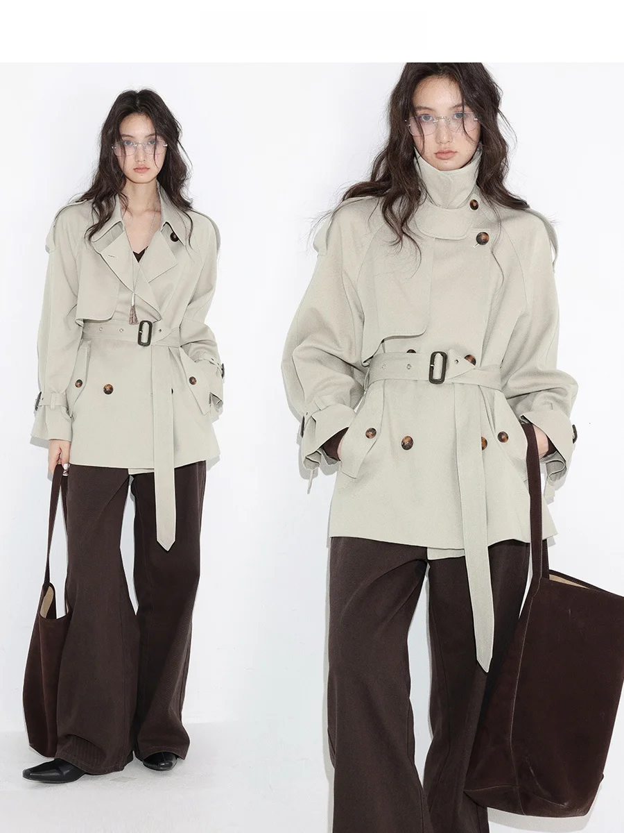 Классическое двубортное пальто с поясом для женщин, зимнее, для повседневной носки, универсальное, теплое, верхняя одежда CHACHASTU, свободный крой, смесь хлопка
Классическое двубортное пальто с поясом для женщин, зимнее, для повседневной носки, универсальное, теплое, верхняя одежда CHACHASTU, свободный крой, смесь хлопка